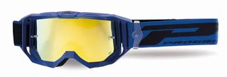 Μάσκα Μηχανής 3300 Vision Go Goggles Progrip Μαύρο-Μπλε