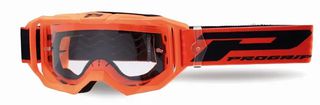 Μάσκα Μηχανής 3300 Vision Go Goggles Progrip Μαύρο-Fluo Πορτοκαλί
