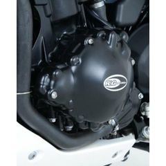 Left Engine Casing Protection, R Racing Black Triumph Speed Triple