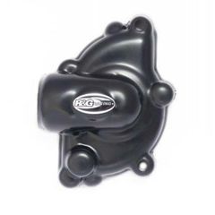 R Racing Left Crankcase Protection Cover Black Ducati