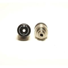 R Racing Bar Ends Black Honda