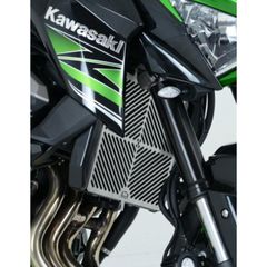 R Racing Stainless Steel Radiator Guard - Kawasaki