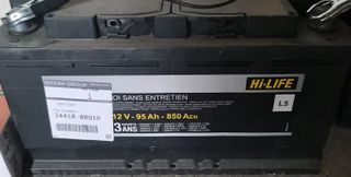 ΜΠΑΤΑΡΙΑ ΓΝΗΣΙΑ 12V   95Ah  850A  300X170X230 NISSAN NV400  2441000Q1D