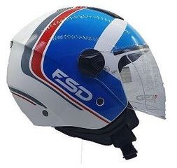 Κράνος FSD FS-700 double blue S
