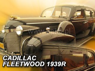 Heko – Εξωτερικοί Ανεμοθραύστες Παραθύρων για Cadillac Fleetwood Series 75 Limousine 5πορτο 10/1937 > 09/1940 (Εμπρός & Πίσω) – 4 Τεμ. (ANEM.SET10609)