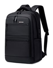 GOLDEN WOLF τσάντα πλάτης GB00707 με θήκη laptop 15.6", 21L, μαύρη
