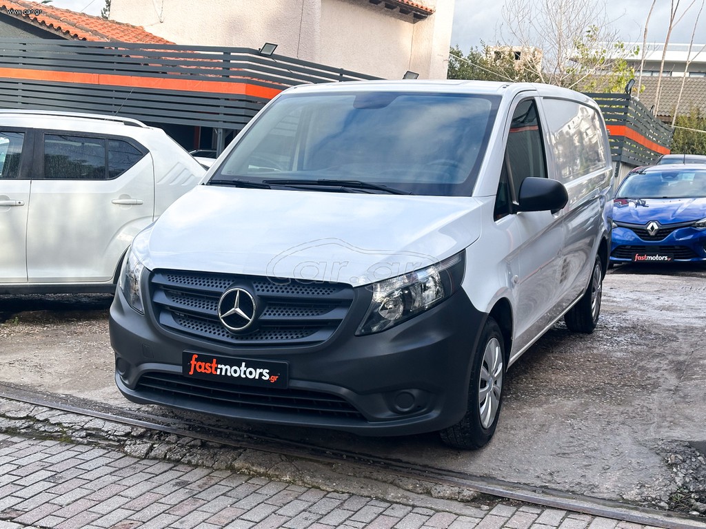 Mercedes-Benz Vito 2021 LONG,Ελληνικό, Οθόνη Carplay, Βιβλίο service,2 Ετη Εγγύηση thumbnail 3