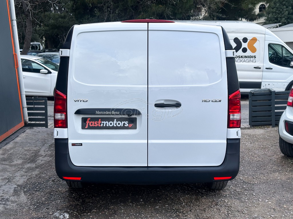 Mercedes-Benz Vito 2021 LONG,Ελληνικό, Οθόνη Carplay, Βιβλίο service,2 Ετη Εγγύηση thumbnail 6