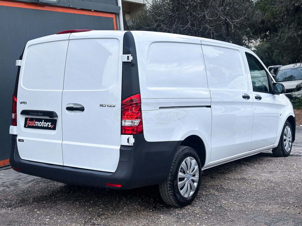 Mercedes-Benz Vito 2021 LONG,Ελληνικό, Οθόνη Carplay, Βιβλίο service,2 Ετη Εγγύηση thumbnail 8