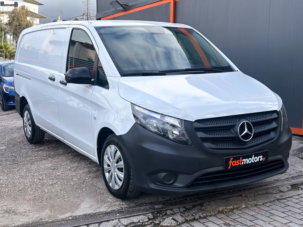 Mercedes-Benz Vito 2021 LONG,Ελληνικό, Οθόνη Carplay, Βιβλίο service,2 Ετη Εγγύηση thumbnail 10
