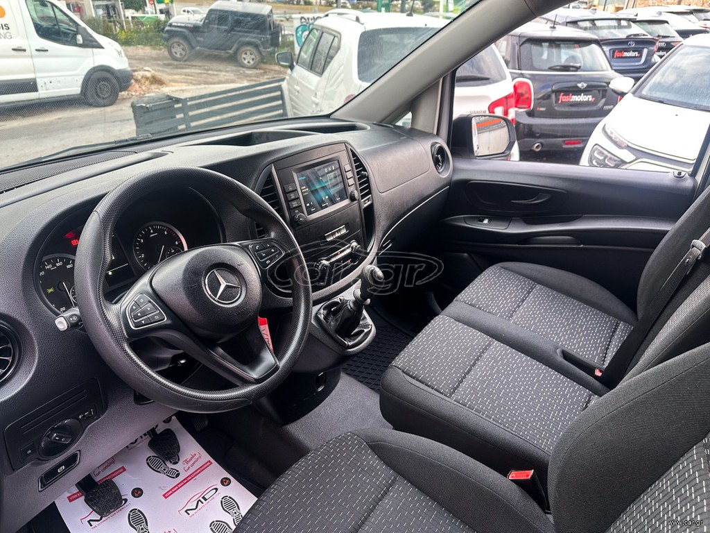 Mercedes-Benz Vito 2021 LONG,Ελληνικό, Οθόνη Carplay, Βιβλίο service,2 Ετη Εγγύηση thumbnail 11