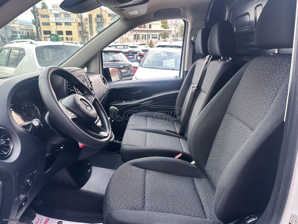Mercedes-Benz Vito 2021 LONG,Ελληνικό, Οθόνη Carplay, Βιβλίο service,2 Ετη Εγγύηση thumbnail 12