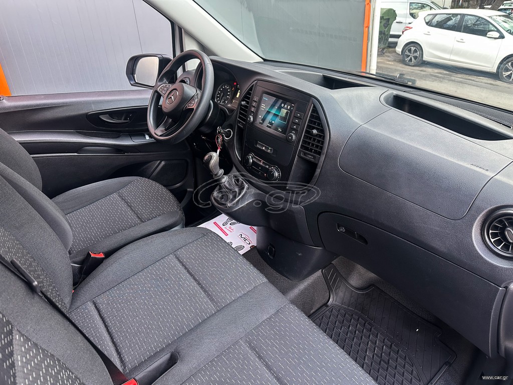 Mercedes-Benz Vito 2021 LONG,Ελληνικό, Οθόνη Carplay, Βιβλίο service,2 Ετη Εγγύηση thumbnail 13