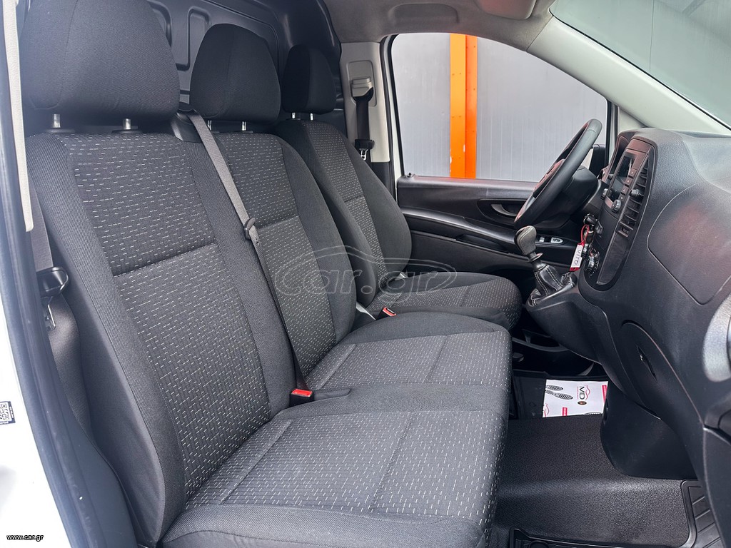 Mercedes-Benz Vito 2021 LONG,Ελληνικό, Οθόνη Carplay, Βιβλίο service,2 Ετη Εγγύηση thumbnail 14