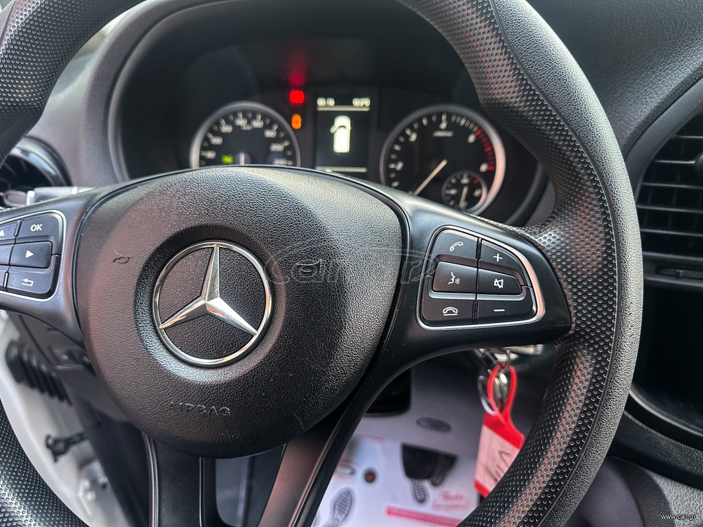 Mercedes-Benz Vito 2021 LONG,Ελληνικό, Οθόνη Carplay, Βιβλίο service,2 Ετη Εγγύηση thumbnail 21