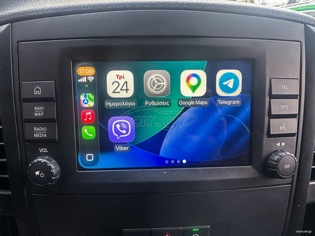 Mercedes-Benz Vito 2021 LONG,Ελληνικό, Οθόνη Carplay, Βιβλίο service,2 Ετη Εγγύηση thumbnail 31