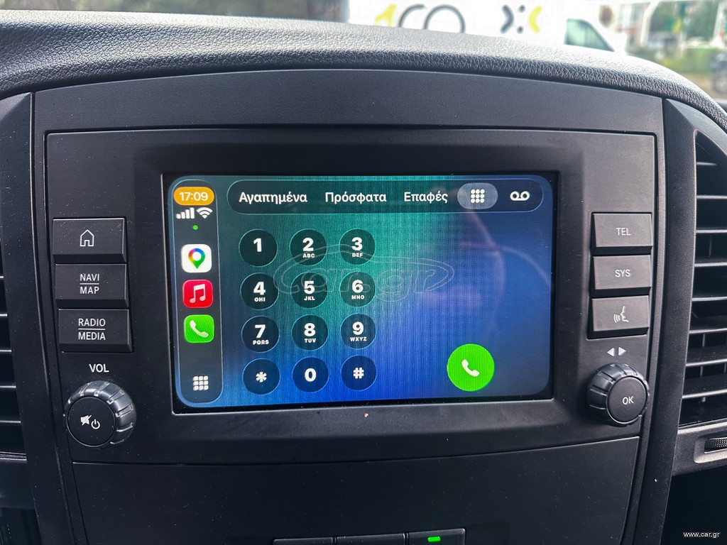 Mercedes-Benz Vito 2021 LONG,Ελληνικό, Οθόνη Carplay, Βιβλίο service,2 Ετη Εγγύηση thumbnail 33