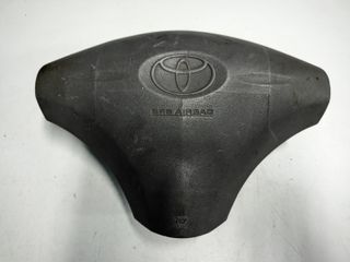 Αερόσακος Τιμονιού / Οδηγού SRS  TOYOTA YARIS I  1 SZ  1999-2005  με κωδικούς  BAM-PT1-0593 ,  E0360 , T0501 ,  C0102