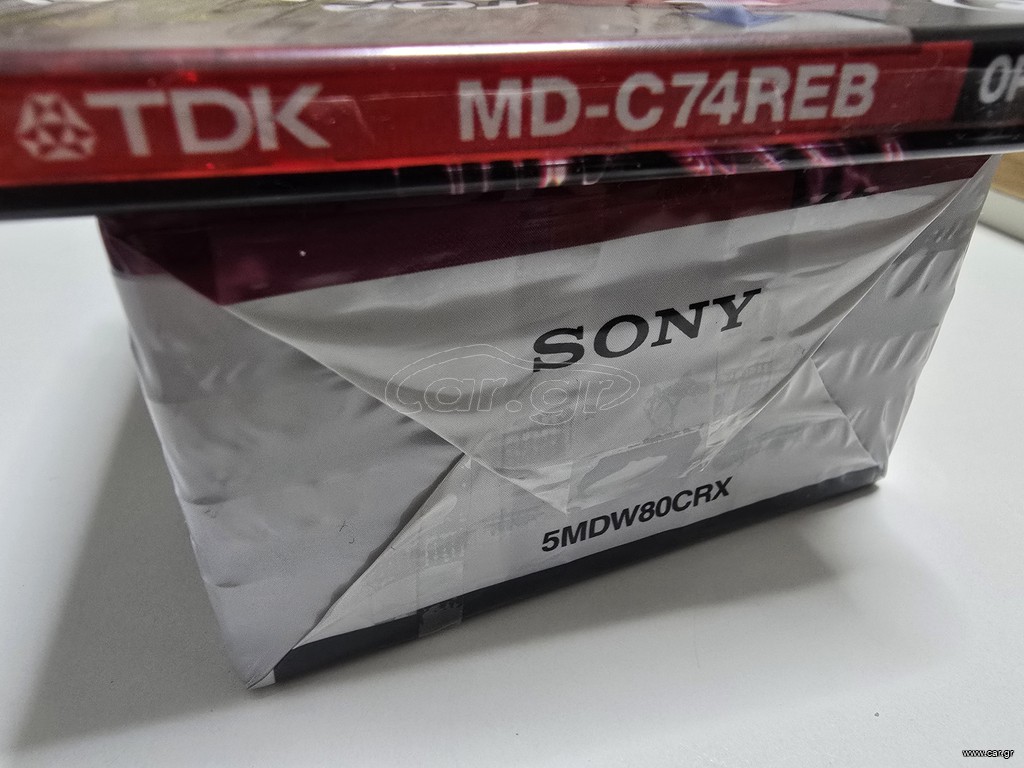 6 σφραγισμένες δισκέτες minidisc