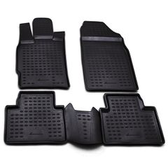 ΠΑΤΑΚΙΑ ΣΕ ΣΚΑΦΗ TPE ΛΑΣΤΙΧΟ ΓΙΑ MAZDA CX7 06/2007-08/2009 ΣΕ ΜΑΥΡΟ ΧΡΩΜΑ NOVLINE - 4 ΤΕΜ.