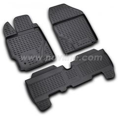 ΠΑΤΑΚΙΑ ΣΕ ΣΚΑΦΗ TPE ΛΑΣΤΙΧΟ ΓΙΑ TOYOTA YARIS 01/2006-09/2011 ΣΕ ΜΑΥΡΟ ΧΡΩΜΑ NOVLINE - 4 ΤΕΜ.