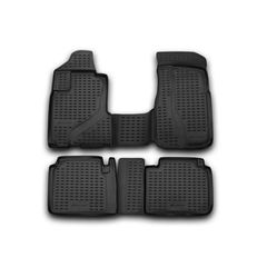 ΠΑΤΑΚΙΑ ΣΕ ΣΚΑΦΗ TPE ΛΑΣΤΙΧΟ ΓΙΑ HONDA CR-V 2002-2006 ΣΕ ΜΑΥΡΟ ΧΡΩΜΑ NOVLINE - 4 ΤΕΜ.