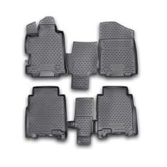 ΠΑΤΑΚΙΑ ΣΕ ΣΚΑΦΗ TPE ΛΑΣΤΙΧΟ ΓΙΑ HONDA FR-V 2004-2009 ΣΕ ΜΑΥΡΟ ΧΡΩΜΑ NOVLINE - 4 ΤΕΜ.