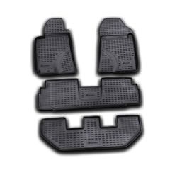 ΠΑΤΑΚΙΑ ΣΕ ΣΚΑΦΗ TPE ΛΑΣΤΙΧΟ ΓΙΑ TOYOTA COROLLA VERSO 2004-2009 ΣΕ ΜΑΥΡΟ ΧΡΩΜΑ NOVLINE - 4 ΤΕΜ.