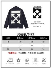 Off-White Logo-Embroidered Denim Jacket High Quality-thumb-7