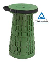 HOME USE πτυσσόμενο καρεκλάκι HUH-0232, αντοχή έως 250kg, 25.5x45cm, πράσινο