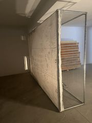 Κοτέτσι μετακινούμενο με διαστάσεις 3.80x2.40x0.78 με 8 φωλιές και 1 αυτόματο πότισμα