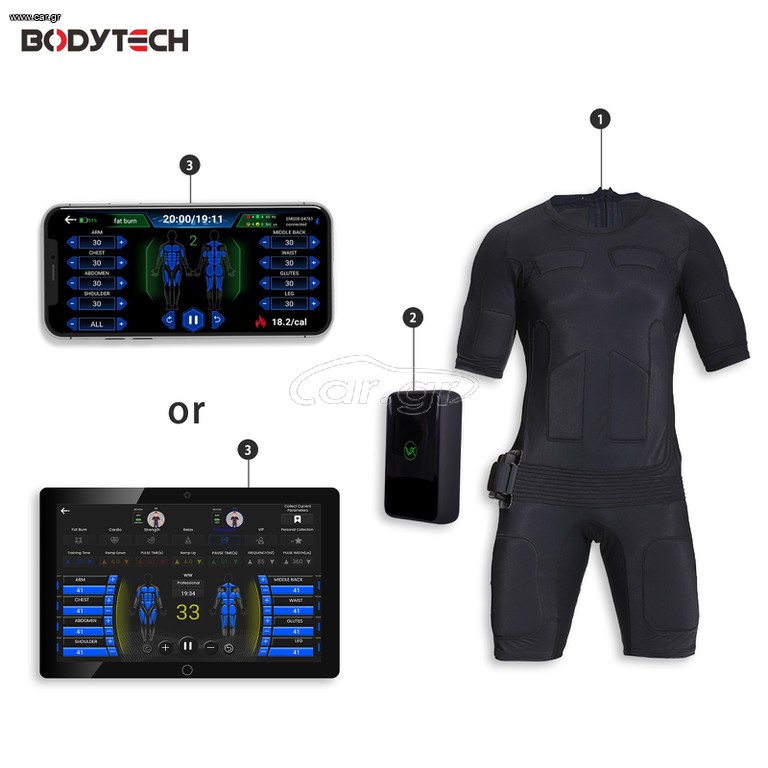 BODYTECH EMS HOME TRAINING SET