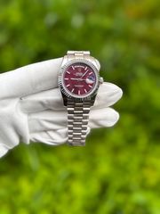 Rolex DayDate Cherry 36’ AAA+ Quality Replica Αντιγραφο
