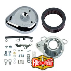 S&S Teardrop Air Cleaner Chrome  Απόδοση & Classic Harley Look
