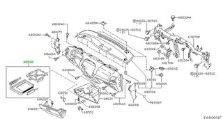ΣΥΡΤΑΡΙ ΕΣΩΤΕΡΙΚΟ ΝΤΟΥΛΑΠΙΟΥ ΣΥΝΟΔΗΓΟΥ NISSAN MICRA K12 68580AX601-thumb-1