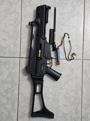 G608 Electric Air Gun τα πλαστικά μαζι με το μοτερ
