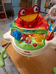 Βρεφικό παιχνίδι της Fisher-Price Jumperoo Baby Activity Center_rainforest