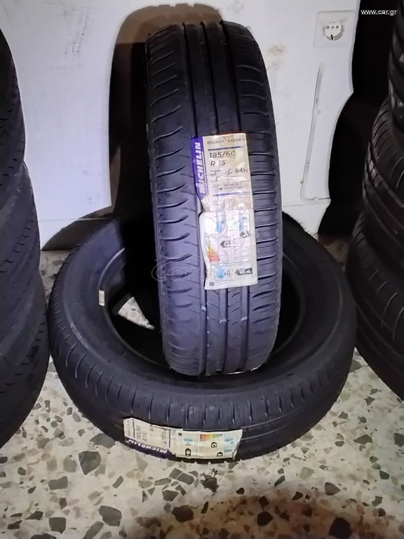Καινουργια ελαστικα 185/60R15 Michelin Energy Saver +. 2 ελαστικα. DOT 4418.
