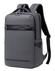 ARCTIC HUNTER τσάντα πλάτης B00872 με θήκη laptop 15.6", 14.5L, γκρι