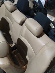 E90 καθησματα μπροστά πίσω δέρμα μπεζ 180€ 6947896485-thumb-1
