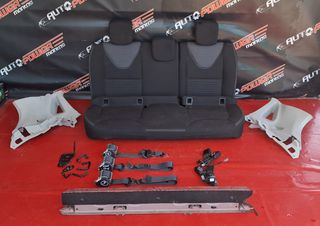 RENAULT CLIO 2013-2019 SΕΤ ΚΑΘΙΣΜΑΤΑ ΠΙΣΩ ΚΟΜΠΛΕ ΜΕ ΖΩΝΕΣ-ΚΛΕΙΣΤΡΑ ΖΩΝΗΣ & ΒΑΣΕΙΣ ΚΑΘΙΣΜΑΤΩΝ  Α1*