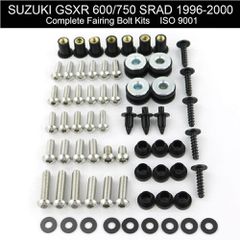 Σετ Βίδες-Κλιπάκια Για Τα Πλαστικά  Suzuki GSX-R 600/750  1996-2000