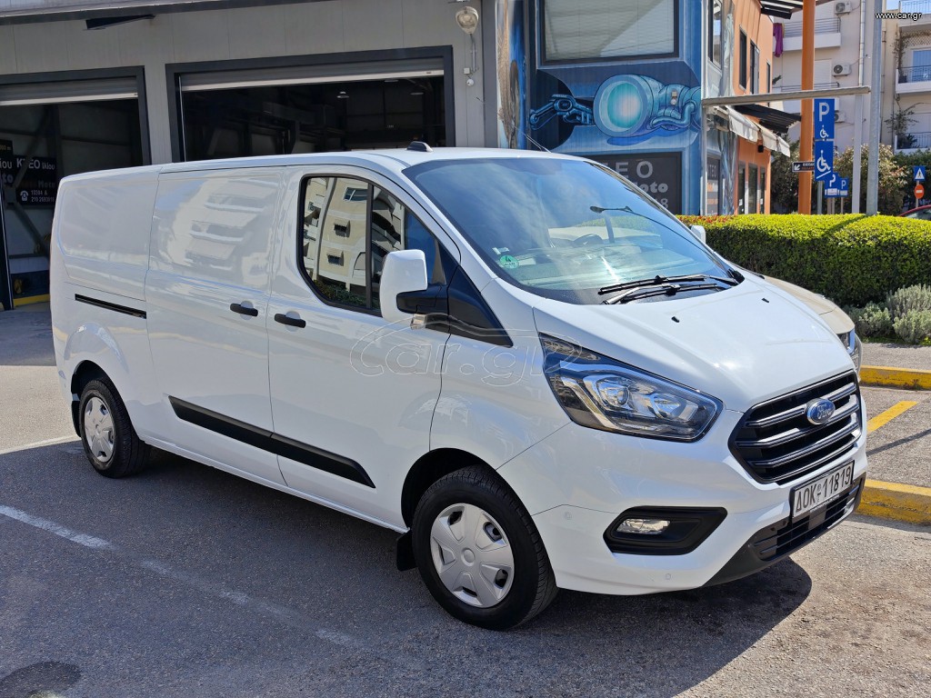 Ford Transit Custom 2021 L2H1MAXI LED ΦΏΤΑ CAMERA 3ΘΕΣΙΟ ΠΛΉΡΕΣ ΙΣΤΟΡΙΚΌ FORD