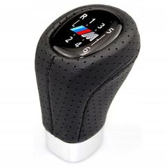 Πόμολο 6 Ταχυτήτων για BMW M-Power, Δερμα- Μαύρο
