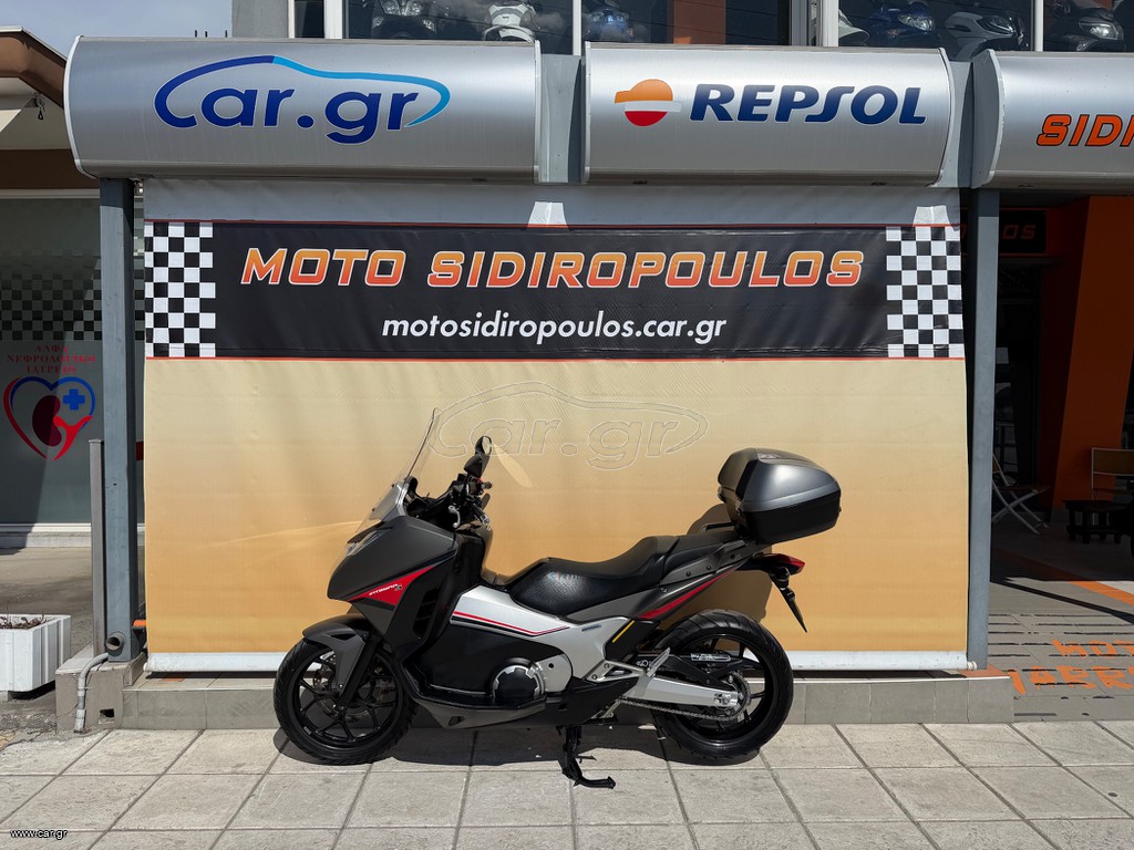 Honda Integra 750 2014 -MOTO SIDIROPOULOS- INTEGRA 750 +ΓΝΗΣΙΑ ΜΠΑΓΚΑΖΙΕΡΑ!