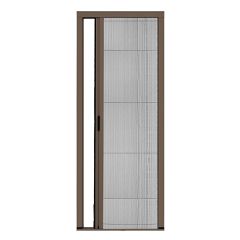 plissee kit Σίτα πόρτας πλισέ Π175xY210 cm καφέ door screen Mosquitoes Leroy Merlin