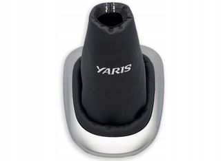 Φυσούνα Λεβιέ Δερμα !!! για TOYOTA YARIS MK3 2011-2014 Μαύρος-thumb-1