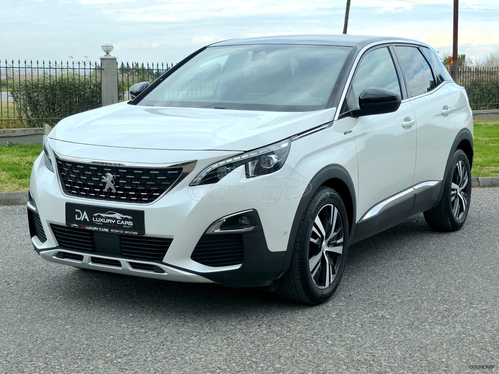 Peugeot 3008 2018 GT LINE FULL ΔΕΡΜΑ NAVI KEYLESS ΔΙΧΡΩΜΟ