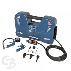 Αεροσυμπιεστής βαλίτσα Scheppach 5906118901, 1100 W, 2 lt, 8 Bar