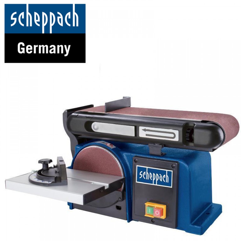 Scheppach επιτραπέζιο τριβείο ταινίας & δίσκου 6“ bts800